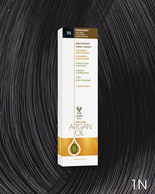 One n’ Only Hair Care - Argan Oil Permanent Hair Color 1N Very Black