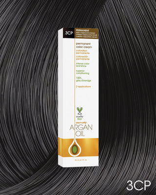 One n’ Only Hair Care - Argan Oil Permanent Hair Color 3CP Dark Cappuccino Brown