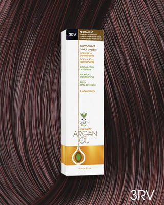 One n’ Only Hair Care - Argan Oil Permanent Hair Color 3RV Dark Red Violet Brown