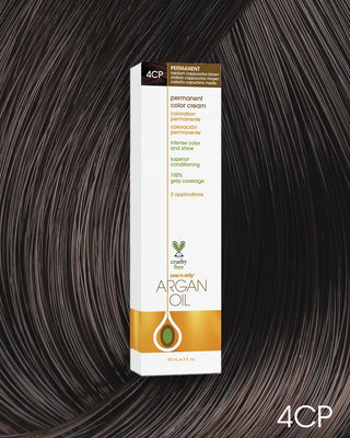 One n’ Only Hair Care - Argan Oil Permanent Hair Color 4CP Medium Cappuccino Brown