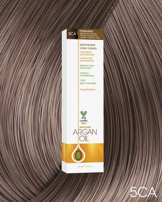 One n’ Only Hair Care - Argan Oil Permanent Hair Color 5CA Light Brown Caramel