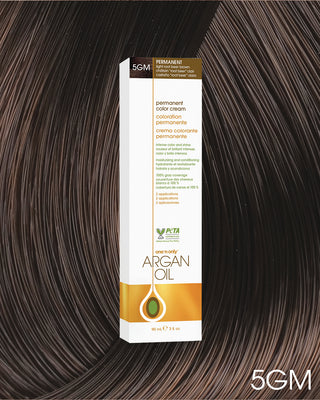 One n’ Only Hair Care - Argan Oil Permanent Hair Color 5GM Light Root Beer Brown