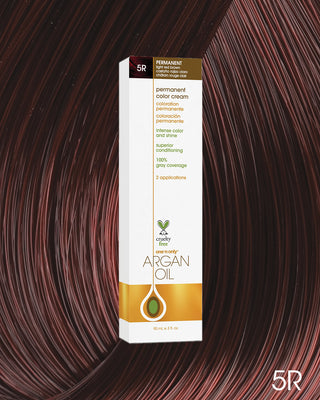 One n’ Only Hair Care - Argan Oil Permanent Hair Color 5R Light Red Brown