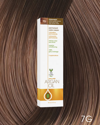 One n’ Only Hair Care - Argan Oil Permanent Hair Color 7G Medium Golden Blonde