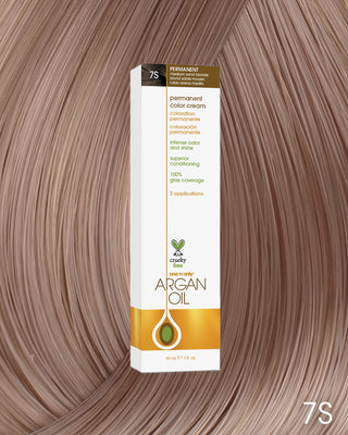 One n’ Only Hair Care - Argan Oil Permanent Hair Color 7S Medium Sand Blonde