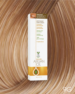 One n’ Only Hair Care - Argan Oil Permanent Hair Color 9G Very Light Golden Blonde
