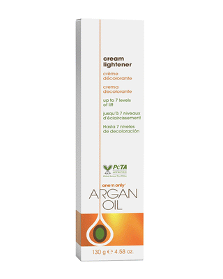 Argan oil Cream Lightener for gentle bleaching, highlighting and Balayage