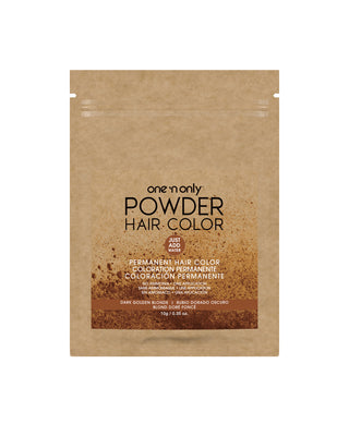One n’ Only Hair Care - Permanent Powder Color Only Packet - Dark Golden Blonde