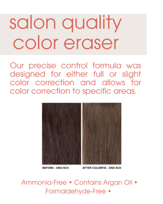 Colorfix permanent color corrector for hair