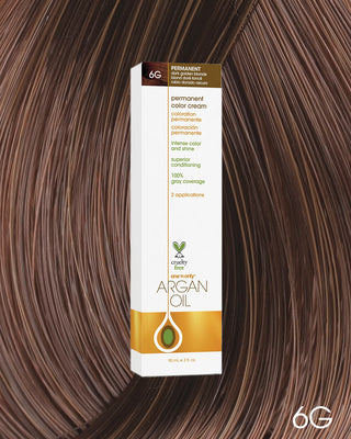 One n’ Only Hair Care - Argan Oil Permanent Hair Color 6G Dark Golden Blonde 