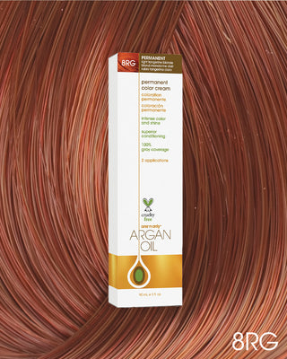 One n’ Only Hair Care - Argan Oil Permanent Hair Color 8RG Light Tangerine Blonde 