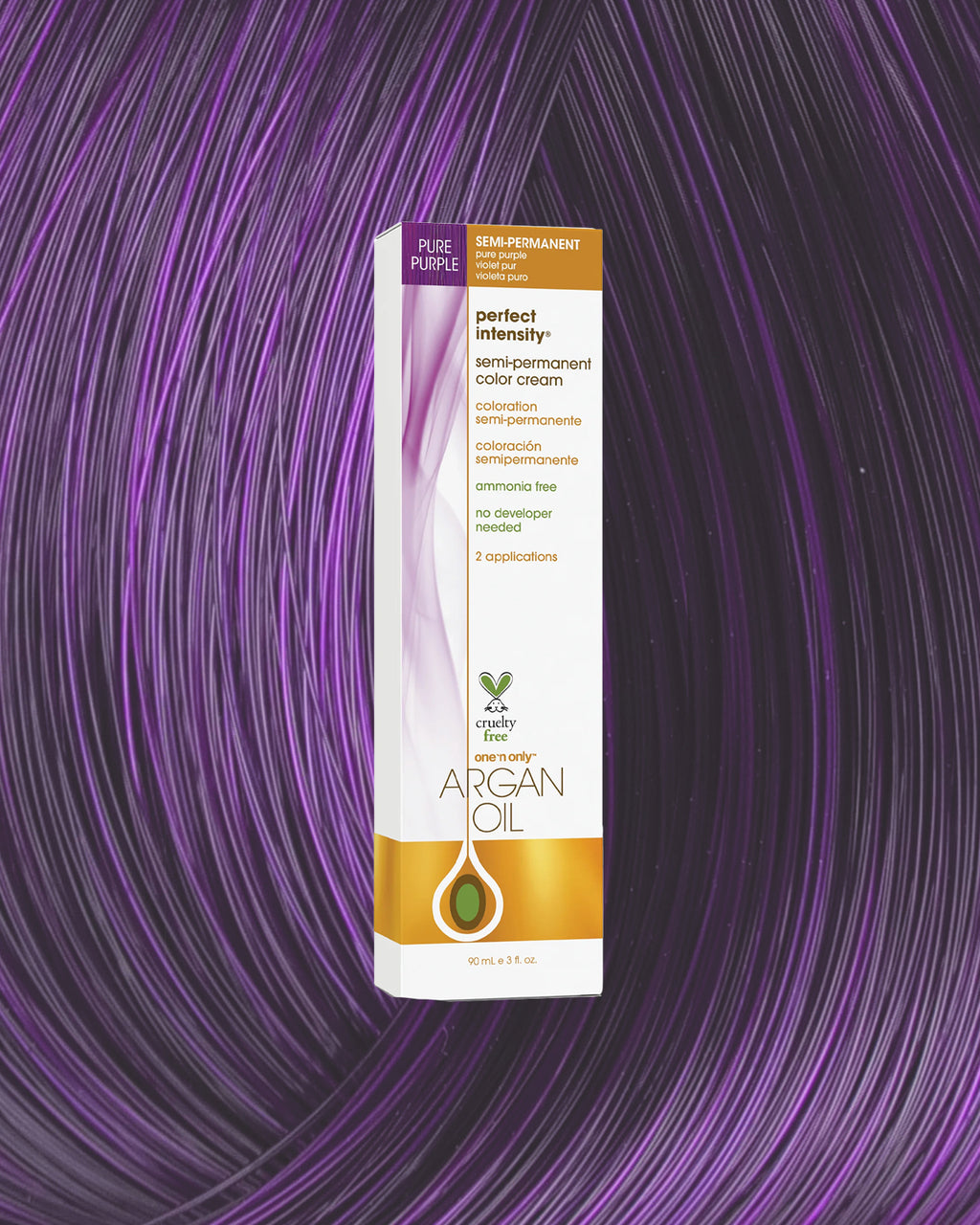 Pureone Color Perfect Intensity® Semi-Permanent Color Cream Pure Purple – One n Only ...