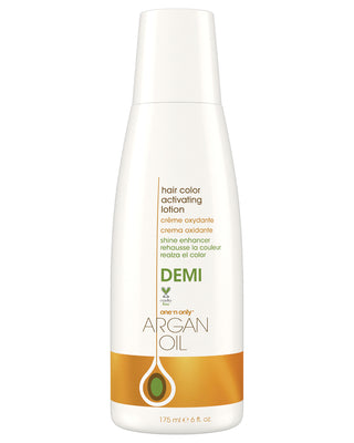 Argan Oil Permanent Color Demi Activating Lotion