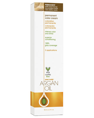 Argan Oil Permanent Hair Color 11HLN Hi-Lift Neutral Blonde