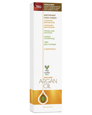 Argan Oil Permanent Hair Color 7RG Medium Tangerine Blonde