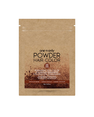Permanent Powder Color Only Packet - Chocolate Brown