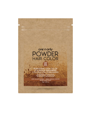 One n’ Only Hair Care - Permanent Powder Color Only Packet - Dark Golden Blonde 
